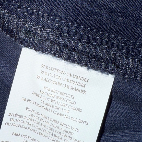 Peter Millar Crown Crafted Men's Size 38 Navy Delvin 5-Pocket Pants MSRP $245 - Picture 9 of 9